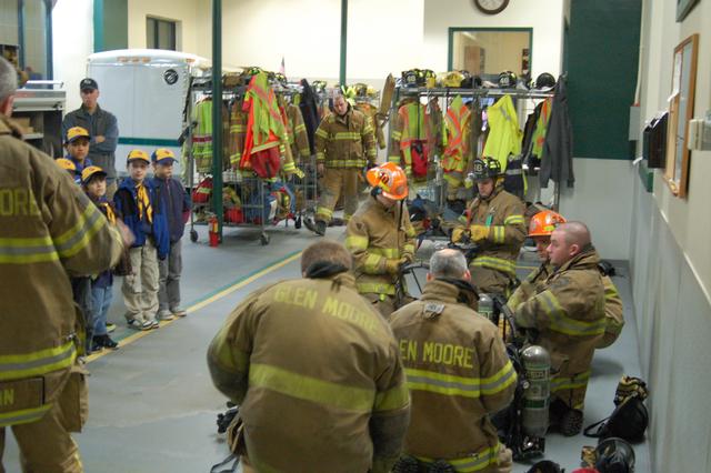 Cub Scout Visit