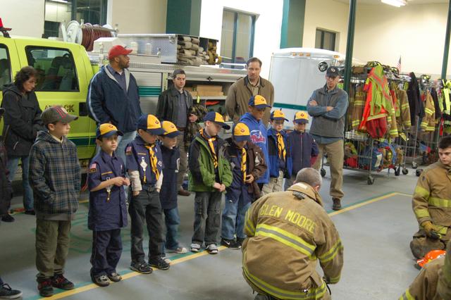 Cub Scout Visit