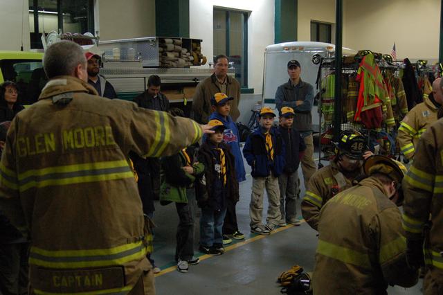Cub Scout Visit