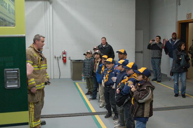 Cub Scout Visit