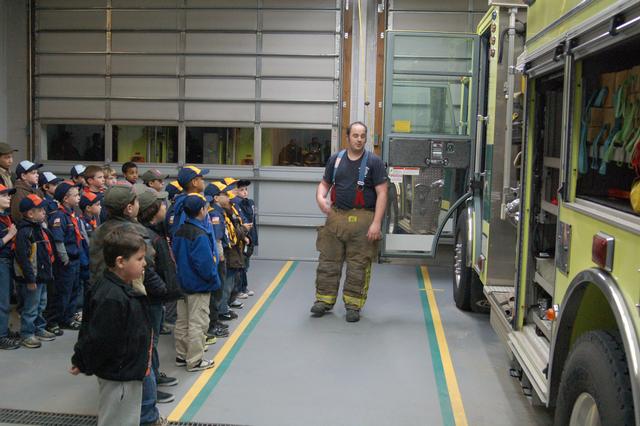 Cub Scout Visit