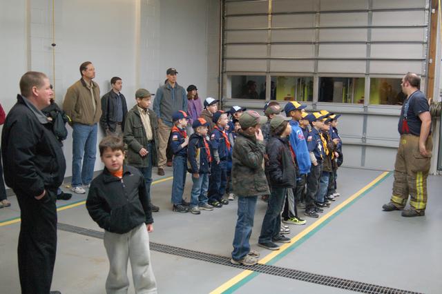 Cub Scout Visit