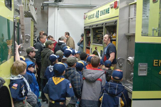 Cub Scout Visit