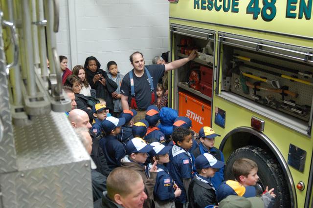 Cub Scout Visit