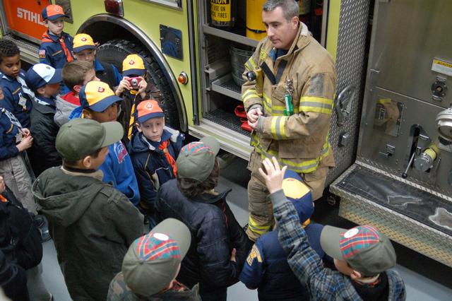 Cub Scout Visit