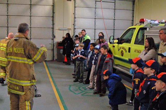 Cub Scout Visit