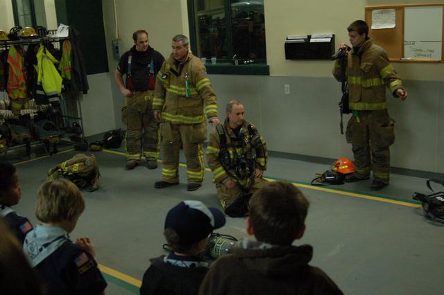 Cub Scout Visit